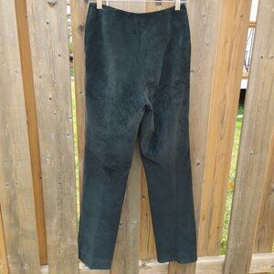 DANIER Leather Pants Women's Wide Leg Size 4 Canada Wide Leg Lined